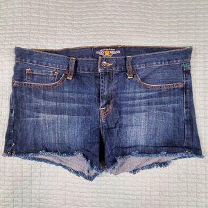 Lucky Brand Riley Women's Denim Shorts cutoff Size 10/30